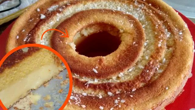 Descobri o segredo do bolo de fubá cremoso que comi em Mina Gerais, ingrediente surpresa faz toda a diferença na receita