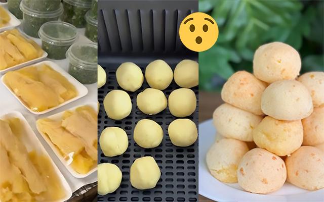 Pão de queijo DE MANDIOCA é a receita diferente do salgado perfeita para comer com o café da tarde
