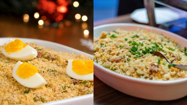 25 receitas de farofa de Natal deliciosas e práticas para uma festa inesquecível com o acompanhamento perfeito