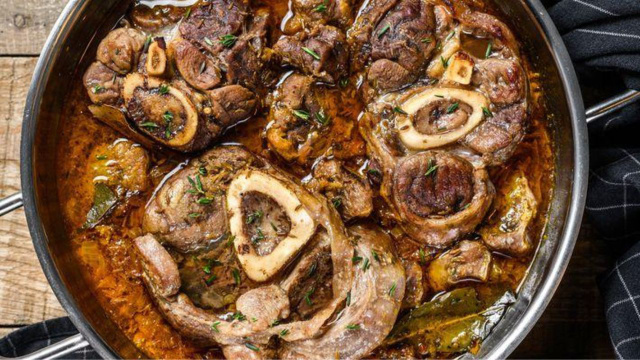 O ossobuco na pressão é perfeito para os pais que adoram uma carne com sabor intenso (Créditos: TudoGostoso)