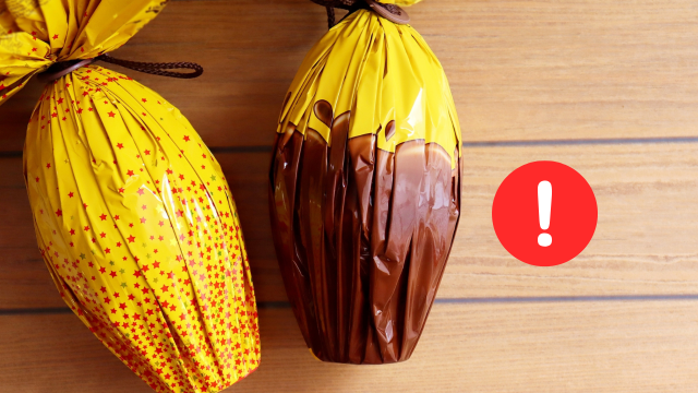 "Tem gosto de chocolate, mas não é chocolate": ovo de Páscoa fake pode enganar, e aqui está o que você precisa saber para não cair em cilada
