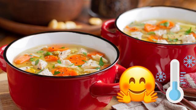 Sopa de frango simples e rápida: a receita quentinha e nutritiva que todo mundo vai querer jantar no frio