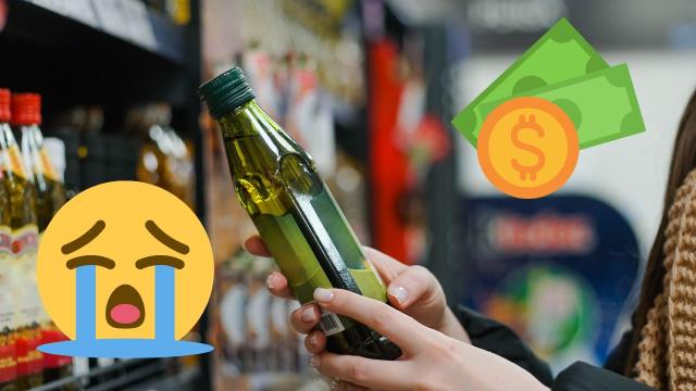 Azeite de oliva está 50% mais caro do que o ano passado e as previsões não são boas para os próximos meses...