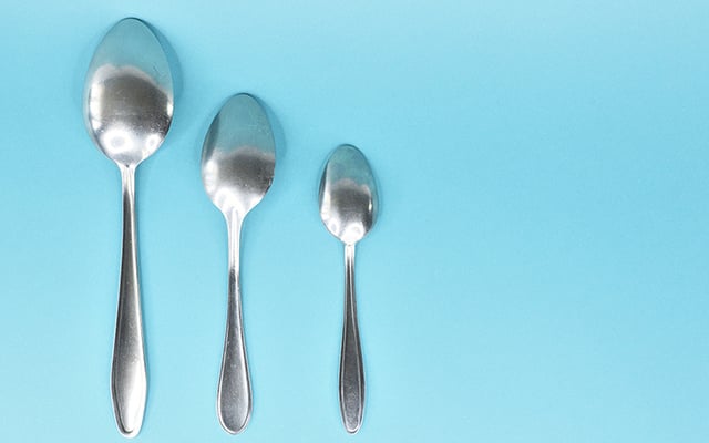 Errou a colher, errou a receita: nada de olhômetro, saiba de uma vez por todas as medidas certas das colheres de café, de chá, de sobremesa e de sopa em gramas e mililitros