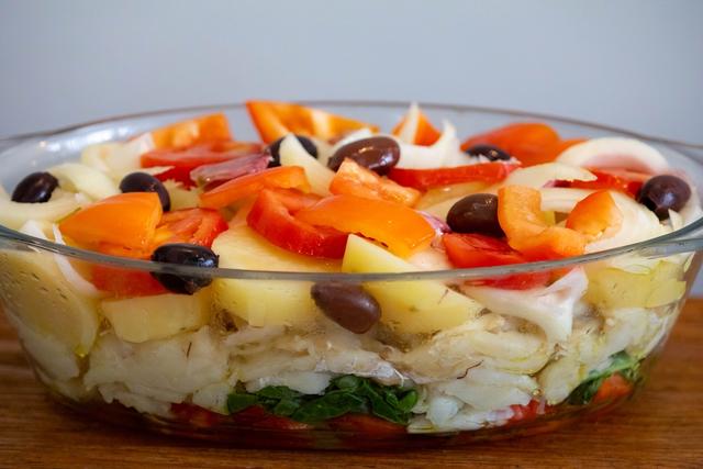 Sou viciada na bacalhoada portuguesa que a minha mãe faz na Páscoa, no meu aniversário ou em qualquer ocasião especial da nossa família