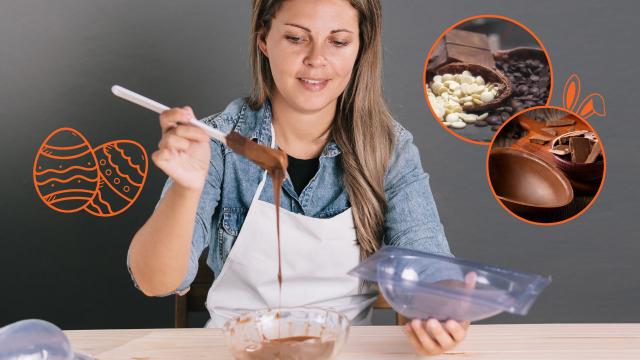 Qual o melhor tipo de chocolate para fazer OVO DE PÁSCOA?