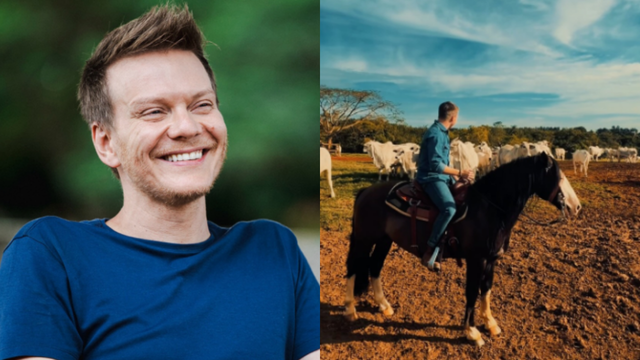 Aos 45 anos, Michel Teló é dono de uma fazenda de 14 mil hectares em Mato Grosso do Sul, onde cria gado, cultiva soja e milho e encontra no local seu “cantinho especial” para se desconectar e curtir a família
