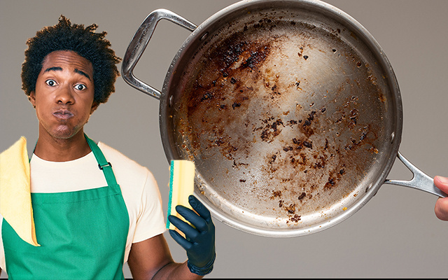 Como limpar panela de aço inox? "É fácil, mesmo se você queimar muito"
