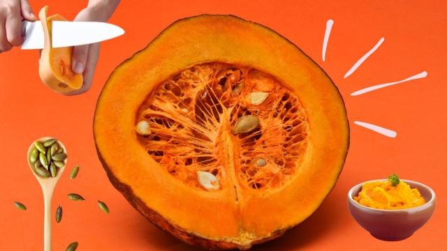 Saiba como aproveitar todas as partes da abóbora incluindo casca e sementes