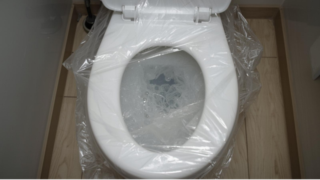 Por que envolver o vaso sanitário com plástico pode deixar a limpeza muito mais eficaz