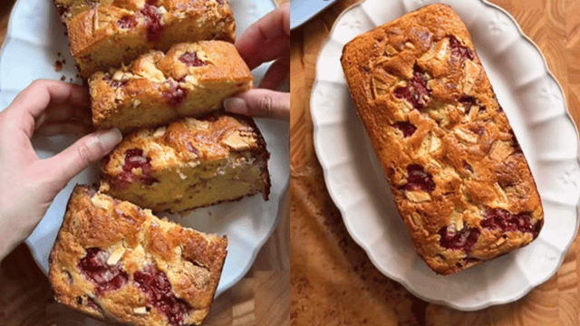 Já fiz esse bolo de morango com chocolate branco três vezes e meus filhos continuam pedindo mais: fofinho e perfeito para o lanche da tarde