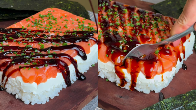Sushi de preguiçoso: receita na travessa é perfeita para quem ama comida japonesa mas quer economizar