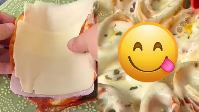 Improvisei essa receita durante a semana usando só uma frigideira e agora só faço isso quando não estou com tempo