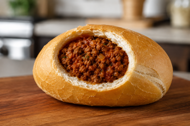 Sobrou carne moída? O segredo do buraco quente de forno que salva o lanche da família e todo mundo adora!