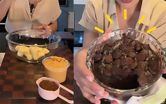 Sabe aquela receita que até uma criança de 6 anos consegue fazer? Brownie de airfryer com apenas três ingredientes cremoso e saudável