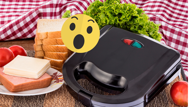 Com quantos anos você descobriu que tem uma técnica muito simples pra fazer sanduíche sem sujar a sanduicheira?