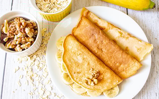 Café da manhã saudável e delicioso só com essas panquecas de aveia: faça sem medo que vai amar!