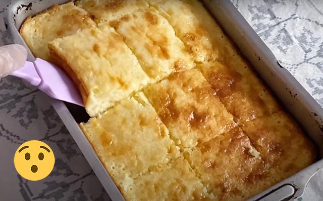 Duvido você encontrar um bolo sem farinha de trigo mais fofinho do que essa receita de liquidificador