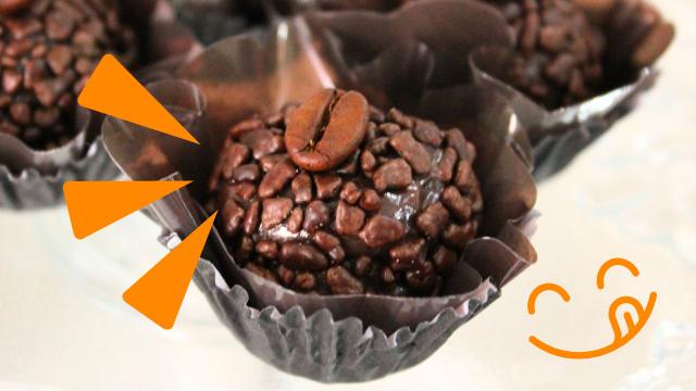 Brigadeiro de café com 3 ingredientes sem açúcar é perfeito para matar a vontade de doce de quem quer emagrecer