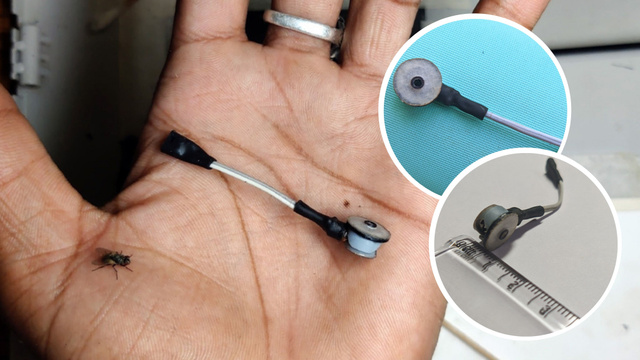 Como um estudante de 23 anos construiu o menor aspirador de pó do mundo usando uma caneta: é menor que a largura da unha do dedo mindinho