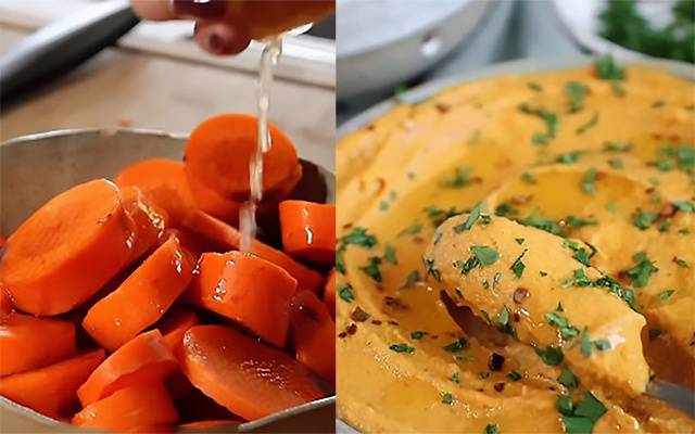 Nunca imaginaria que esse patê de cenoura assada seria uma das melhores coisas que já comi!