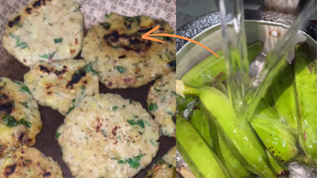 Hambúrguer de banana verde: você só precisa de temperos, uma panela de pressão e uma frigideira para fazer essa receita SEM FARINHAS