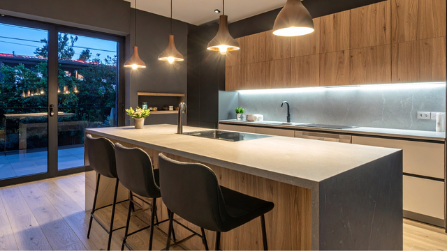 Detalhes de uma decoração contemporânea que substitui móveis pesados por soluções leves. (Foto: Shutterstock)