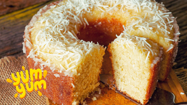 Bolo de maisena com coco mais que fofinho: receita SEM LEITE e SEM FARINHA DE TRIGO dá muito certo, agora só faço assim!