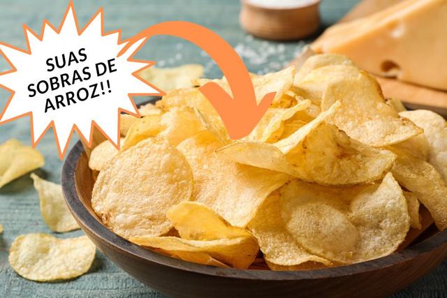 NÃO JOGUE MAIS ARROZ FORA! Prepare um petisco incrivelmente fácil e delicioso