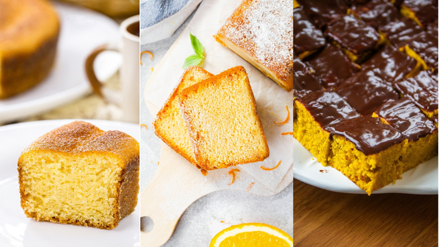 3 receitas simples de bolo de liquidificador: milho, limão ou cenoura, é só escolher o sabor e comer com o café da tarde