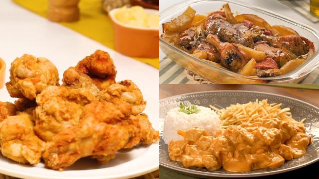 12 receitas com frango para um almoço simples variando o cardápio