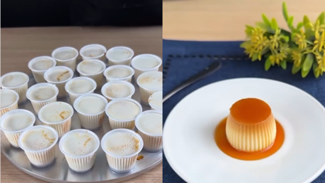 Pudim de copinho que não vai ao forno é a sobremesa fácil perfeita para servir as visitas