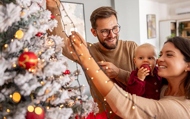 Nem vermelho, nem verde: essas são as cores em alta para a decoração de Natal 2024