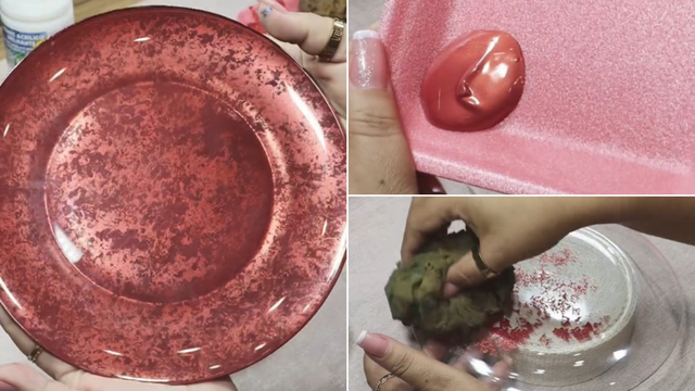 Fazer pratos de vidro decorados é muito mais fácil (e barato) do que você imagina, dá para renovar a cozinha toda!