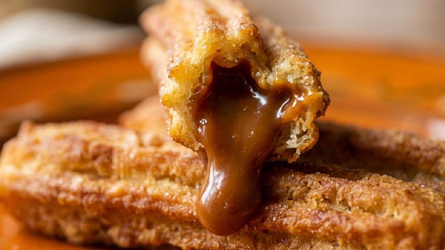 Churros com doce de leite sem farinha nem açúcar em 12 minutos: como prepará-los de forma rápida, fácil e saudável