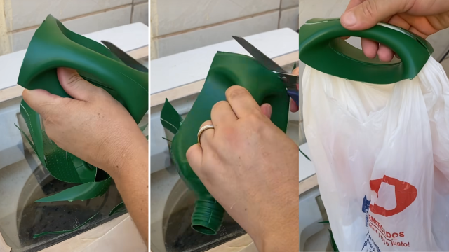 As sacolas de mercado nunca mais machucaram minhas mãos depois que aprendi esse truque caseiro, ficou muito mais fácil carregá-las!