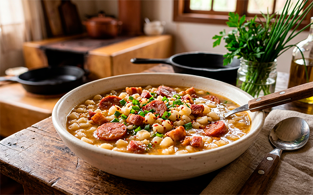 Esqueça a canjica doce: essa receita com linguiça e bacon do TudoGostoso rouba a cena em qualquer festa junina