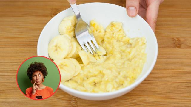 Veja por que é benéfico amassar uma banana antes de comê-la