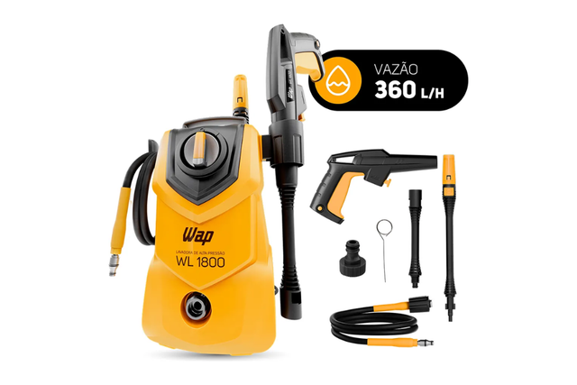 Economia de até 80% de água em relação à mangueira comum (Foto de: Mercado Livre).