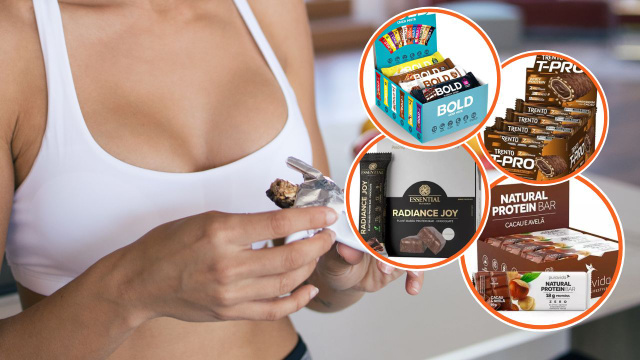 Analisamos 4 marcas de barra de proteína; veja qual é a melhor (com dicas da nutri para escolher a sua no mercado!)