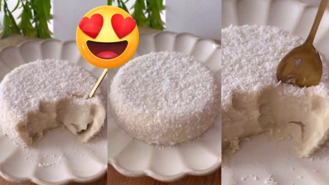 Pudim de coco SEM LACTOSE: sobremesa com poucos ingredientes e fácil de fazer derrete na boca