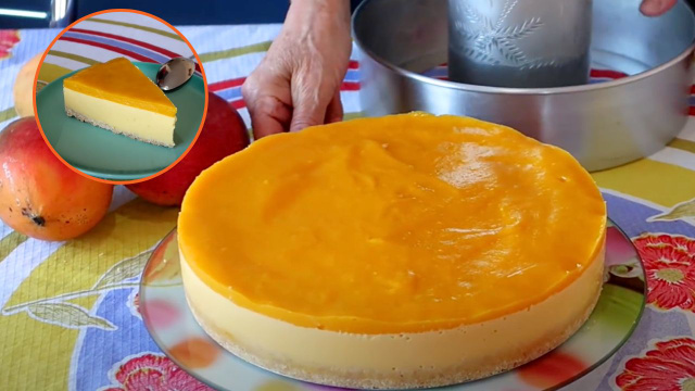 Aprendi a fazer uma torta de manga deliciosa com minha tia para aproveitar a fruta da estação, todo mundo ama aqui em casa