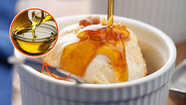 Caramelo feito com azeite é a receita inusitada que viralizou nas redes sociais e eu corri para testar: será que funciona?