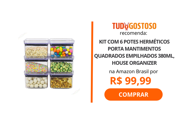 Como organizar a despensa? 5 produtos para te ajudar a separar os alimentos