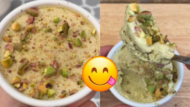 Esse sorvete de pistache simples e fácil de fazer com apenas 3 ingredientes vai te seduzir!