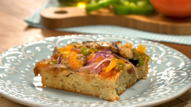 A receita esquecida das nossas avós tem no TudoGostoso: pizza de sardinha vai te surpreender pelo sabor caseiro e irresistível