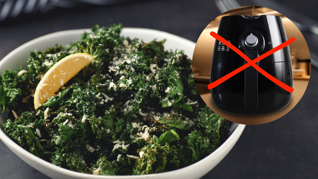 Por que você NÃO DEVE fazer couve crispy na airfryer?