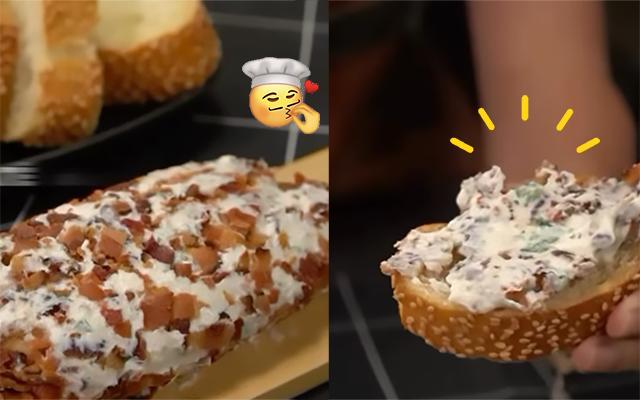 Salva, printa ou anota essa receita de patê de bacon com cebola caramelizada, o prato que sempre dá certo quando recebo gente em casa