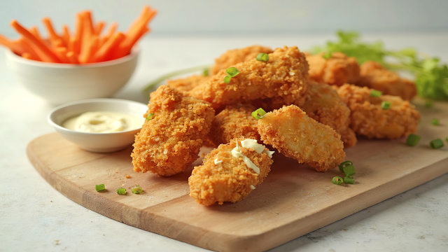 Nuggets caseiros de frango: esqueça os congelados! Aprenda a versão saudável feita na Airfryer
