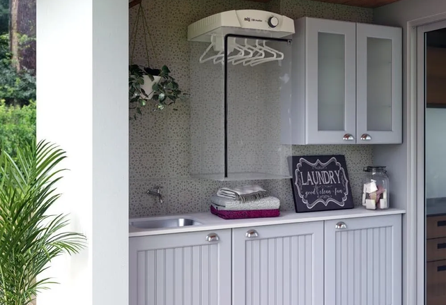 Praticidade para secar roupa sem ocupar espaço (Divulgação: Amazon)